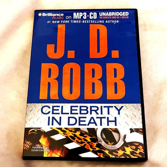 JD Robb "Celebrity in Death" - Audio Book - CD - One Size - Picture 1 of 2